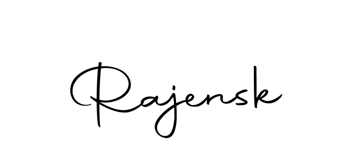 How to make Rajensk name signature. Use Autography-DOLnW style for creating short signs online. This is the latest handwritten sign. Rajensk signature style 10 images and pictures png