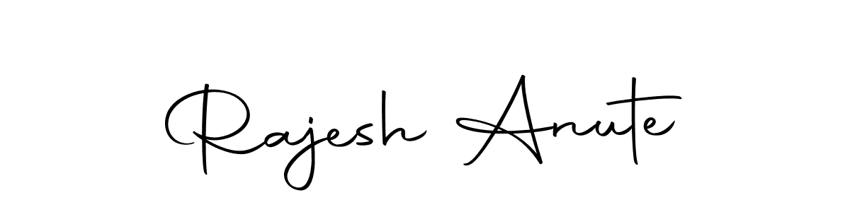 Use a signature maker to create a handwritten signature online. With this signature software, you can design (Autography-DOLnW) your own signature for name Rajesh Anute. Rajesh Anute signature style 10 images and pictures png