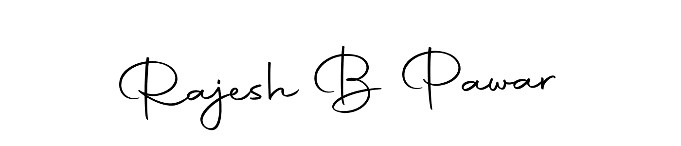 Create a beautiful signature design for name Rajesh B Pawar. With this signature (Autography-DOLnW) fonts, you can make a handwritten signature for free. Rajesh B Pawar signature style 10 images and pictures png