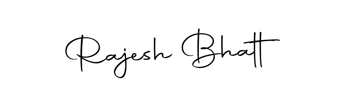 Create a beautiful signature design for name Rajesh Bhatt. With this signature (Autography-DOLnW) fonts, you can make a handwritten signature for free. Rajesh Bhatt signature style 10 images and pictures png