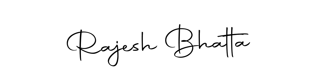 How to make Rajesh Bhatta signature? Autography-DOLnW is a professional autograph style. Create handwritten signature for Rajesh Bhatta name. Rajesh Bhatta signature style 10 images and pictures png