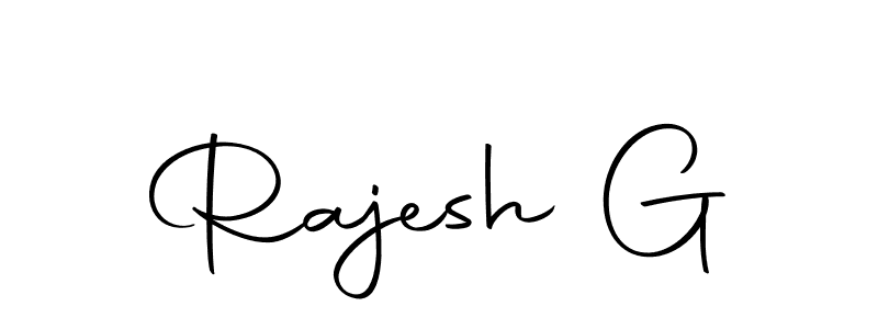 Make a beautiful signature design for name Rajesh G. With this signature (Autography-DOLnW) style, you can create a handwritten signature for free. Rajesh G signature style 10 images and pictures png