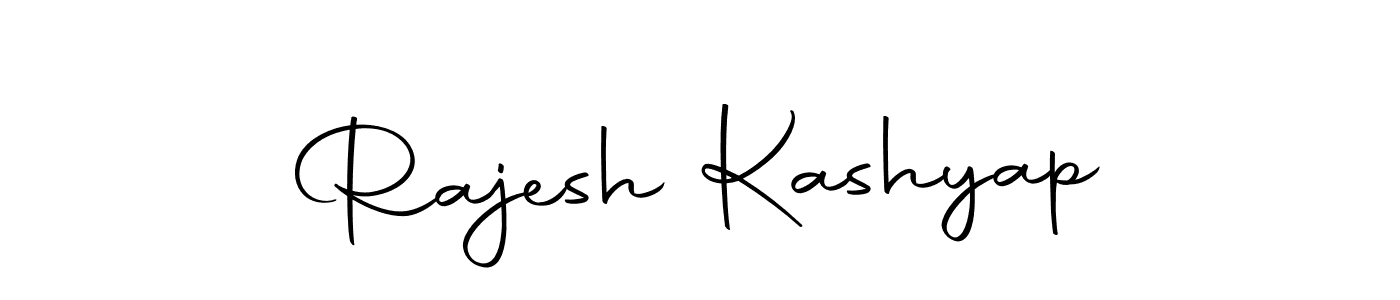 How to make Rajesh Kashyap name signature. Use Autography-DOLnW style for creating short signs online. This is the latest handwritten sign. Rajesh Kashyap signature style 10 images and pictures png