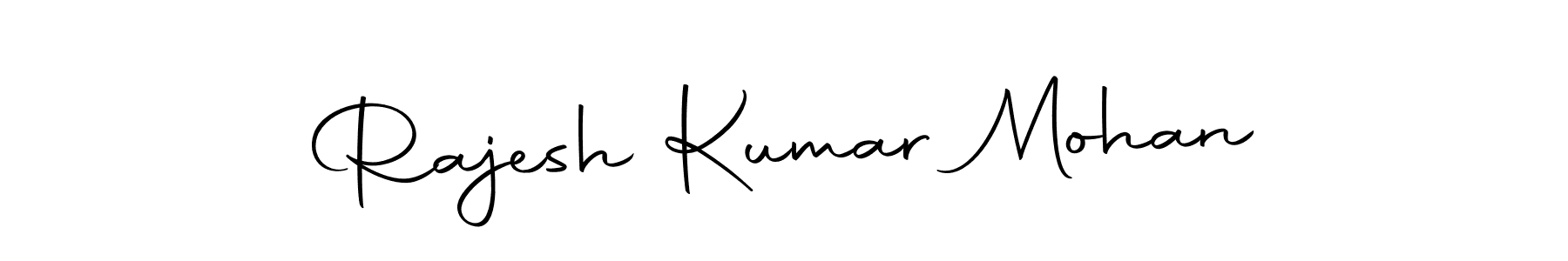 It looks lik you need a new signature style for name Rajesh Kumar Mohan. Design unique handwritten (Autography-DOLnW) signature with our free signature maker in just a few clicks. Rajesh Kumar Mohan signature style 10 images and pictures png