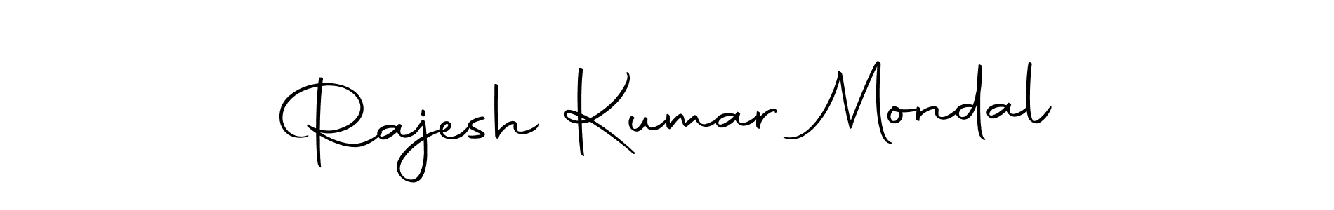 Design your own signature with our free online signature maker. With this signature software, you can create a handwritten (Autography-DOLnW) signature for name Rajesh Kumar Mondal. Rajesh Kumar Mondal signature style 10 images and pictures png