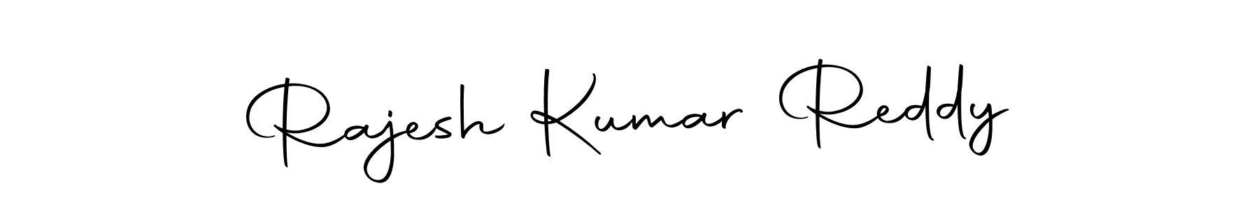 Make a short Rajesh Kumar Reddy signature style. Manage your documents anywhere anytime using Autography-DOLnW. Create and add eSignatures, submit forms, share and send files easily. Rajesh Kumar Reddy signature style 10 images and pictures png