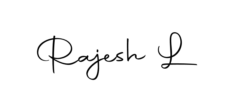 Here are the top 10 professional signature styles for the name Rajesh L. These are the best autograph styles you can use for your name. Rajesh L signature style 10 images and pictures png