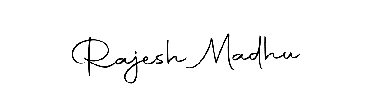 Once you've used our free online signature maker to create your best signature Autography-DOLnW style, it's time to enjoy all of the benefits that Rajesh Madhu name signing documents. Rajesh Madhu signature style 10 images and pictures png