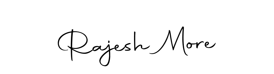 Create a beautiful signature design for name Rajesh More. With this signature (Autography-DOLnW) fonts, you can make a handwritten signature for free. Rajesh More signature style 10 images and pictures png
