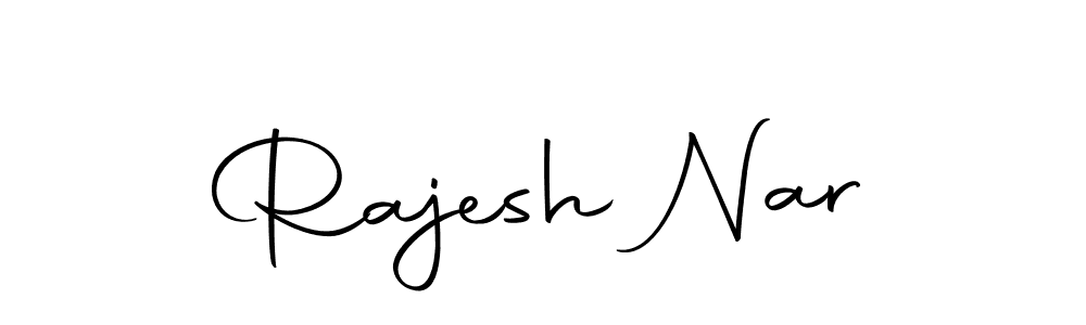 Autography-DOLnW is a professional signature style that is perfect for those who want to add a touch of class to their signature. It is also a great choice for those who want to make their signature more unique. Get Rajesh Nar name to fancy signature for free. Rajesh Nar signature style 10 images and pictures png