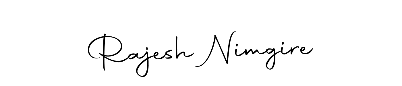 Also we have Rajesh Nimgire name is the best signature style. Create professional handwritten signature collection using Autography-DOLnW autograph style. Rajesh Nimgire signature style 10 images and pictures png