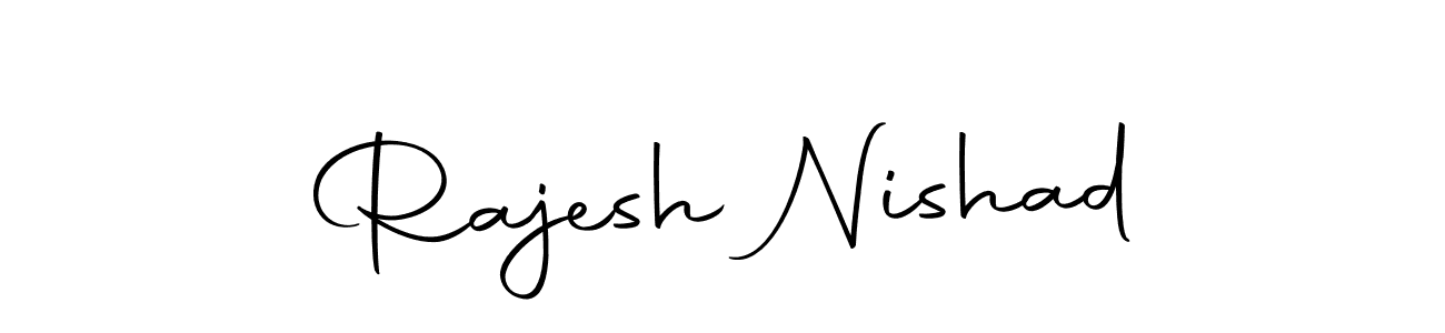 Create a beautiful signature design for name Rajesh Nishad. With this signature (Autography-DOLnW) fonts, you can make a handwritten signature for free. Rajesh Nishad signature style 10 images and pictures png