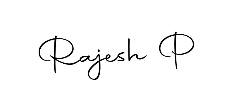 Use a signature maker to create a handwritten signature online. With this signature software, you can design (Autography-DOLnW) your own signature for name Rajesh P. Rajesh P signature style 10 images and pictures png