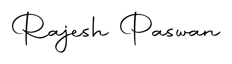 How to make Rajesh Paswan name signature. Use Autography-DOLnW style for creating short signs online. This is the latest handwritten sign. Rajesh Paswan signature style 10 images and pictures png