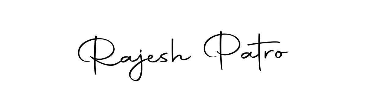 Design your own signature with our free online signature maker. With this signature software, you can create a handwritten (Autography-DOLnW) signature for name Rajesh Patro. Rajesh Patro signature style 10 images and pictures png