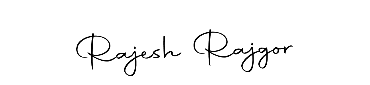 Design your own signature with our free online signature maker. With this signature software, you can create a handwritten (Autography-DOLnW) signature for name Rajesh Rajgor. Rajesh Rajgor signature style 10 images and pictures png