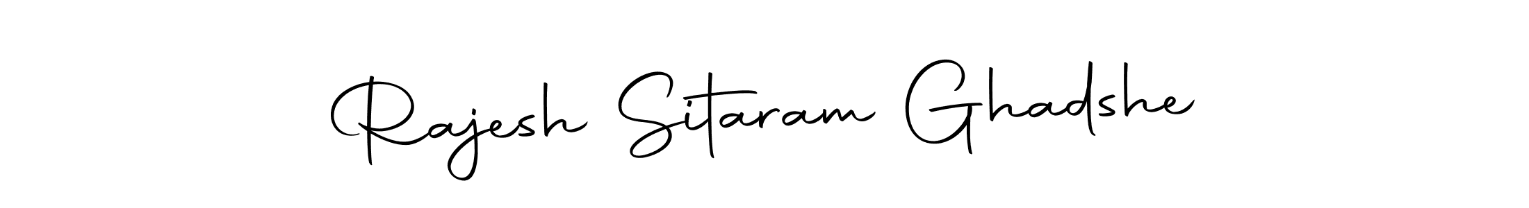 Design your own signature with our free online signature maker. With this signature software, you can create a handwritten (Autography-DOLnW) signature for name Rajesh Sitaram Ghadshe. Rajesh Sitaram Ghadshe signature style 10 images and pictures png