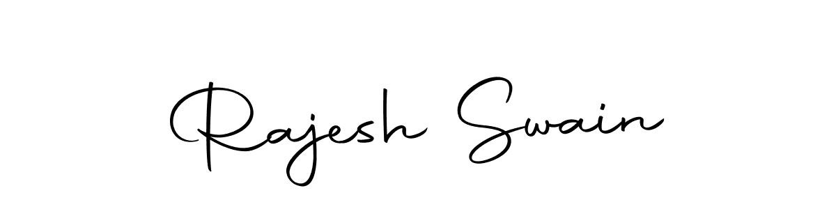 You can use this online signature creator to create a handwritten signature for the name Rajesh Swain. This is the best online autograph maker. Rajesh Swain signature style 10 images and pictures png