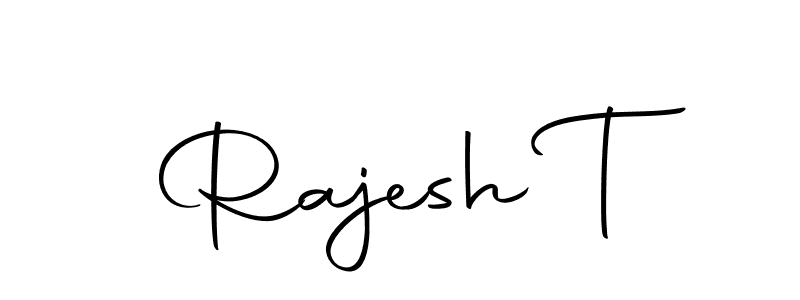 Once you've used our free online signature maker to create your best signature Autography-DOLnW style, it's time to enjoy all of the benefits that Rajesh T name signing documents. Rajesh T signature style 10 images and pictures png