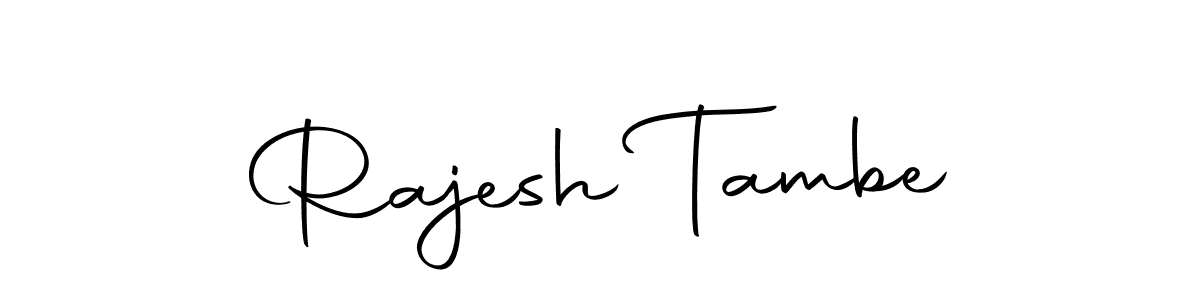 if you are searching for the best signature style for your name Rajesh Tambe. so please give up your signature search. here we have designed multiple signature styles  using Autography-DOLnW. Rajesh Tambe signature style 10 images and pictures png