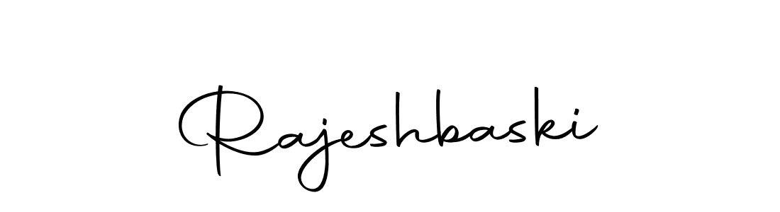 Create a beautiful signature design for name Rajeshbaski. With this signature (Autography-DOLnW) fonts, you can make a handwritten signature for free. Rajeshbaski signature style 10 images and pictures png