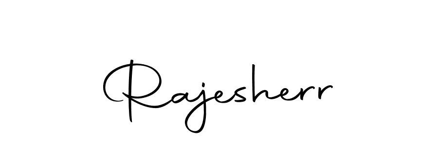 Use a signature maker to create a handwritten signature online. With this signature software, you can design (Autography-DOLnW) your own signature for name Rajesherr. Rajesherr signature style 10 images and pictures png