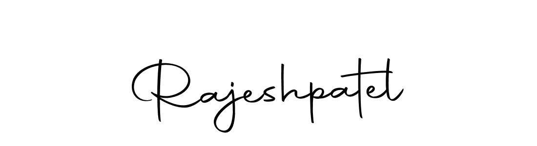 Create a beautiful signature design for name Rajeshpatel. With this signature (Autography-DOLnW) fonts, you can make a handwritten signature for free. Rajeshpatel signature style 10 images and pictures png