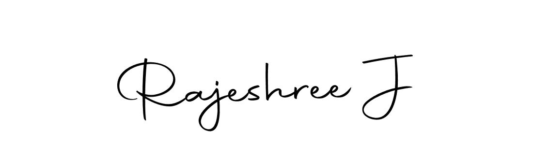 It looks lik you need a new signature style for name Rajeshree J. Design unique handwritten (Autography-DOLnW) signature with our free signature maker in just a few clicks. Rajeshree J signature style 10 images and pictures png