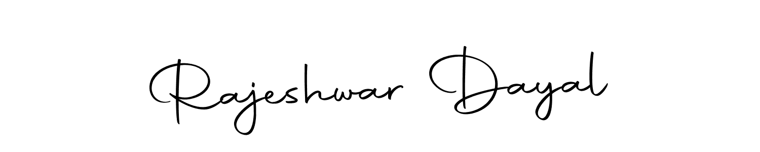 if you are searching for the best signature style for your name Rajeshwar Dayal. so please give up your signature search. here we have designed multiple signature styles  using Autography-DOLnW. Rajeshwar Dayal signature style 10 images and pictures png