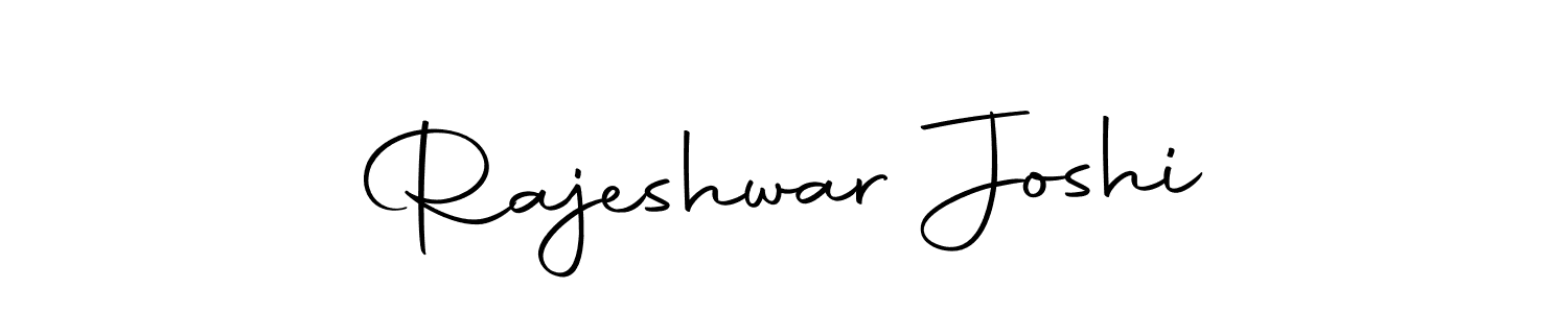 Make a beautiful signature design for name Rajeshwar Joshi. With this signature (Autography-DOLnW) style, you can create a handwritten signature for free. Rajeshwar Joshi signature style 10 images and pictures png