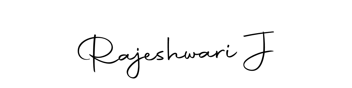 Design your own signature with our free online signature maker. With this signature software, you can create a handwritten (Autography-DOLnW) signature for name Rajeshwari J. Rajeshwari J signature style 10 images and pictures png