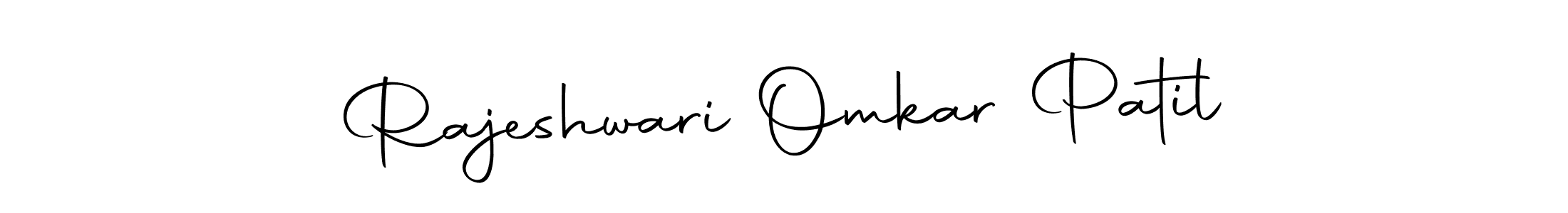 Make a short Rajeshwari Omkar Patil signature style. Manage your documents anywhere anytime using Autography-DOLnW. Create and add eSignatures, submit forms, share and send files easily. Rajeshwari Omkar Patil signature style 10 images and pictures png