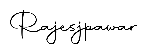Practice writing Rajesjpawar with the flow of Autography-DOLnW lettering. A fantastic source of inspiration for developing your personal signature style. Rajesjpawar signature style 10 images and pictures png