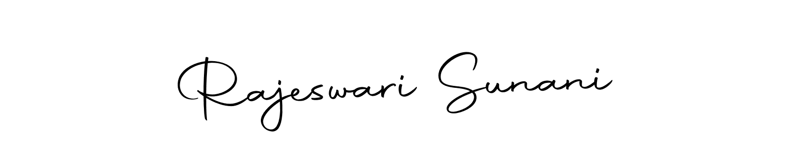Make a beautiful signature design for name Rajeswari Sunani. Use this online signature maker to create a handwritten signature for free. Rajeswari Sunani signature style 10 images and pictures png