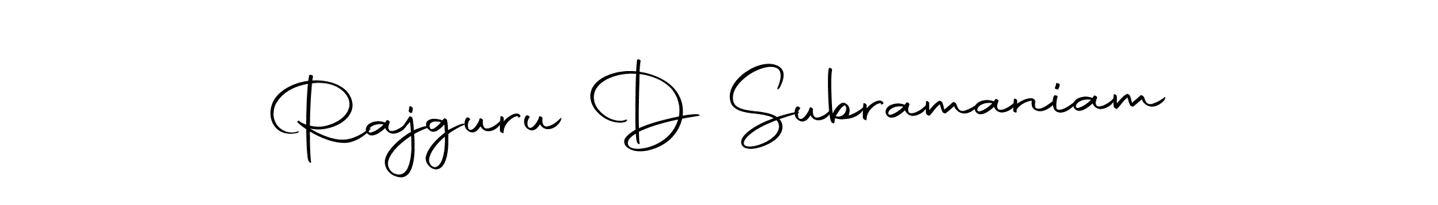if you are searching for the best signature style for your name Rajguru D Subramaniam. so please give up your signature search. here we have designed multiple signature styles  using Autography-DOLnW. Rajguru D Subramaniam signature style 10 images and pictures png