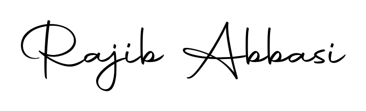 You should practise on your own different ways (Autography-DOLnW) to write your name (Rajib Abbasi) in signature. Don't let someone else do it for you. Rajib Abbasi signature style 10 images and pictures png