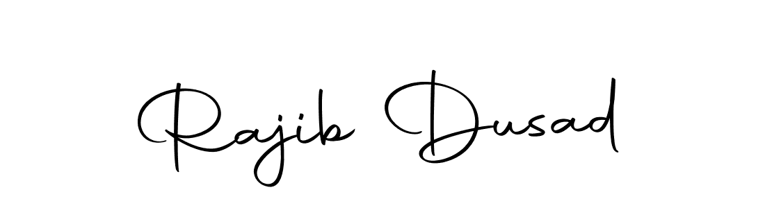 Design your own signature with our free online signature maker. With this signature software, you can create a handwritten (Autography-DOLnW) signature for name Rajib Dusad. Rajib Dusad signature style 10 images and pictures png