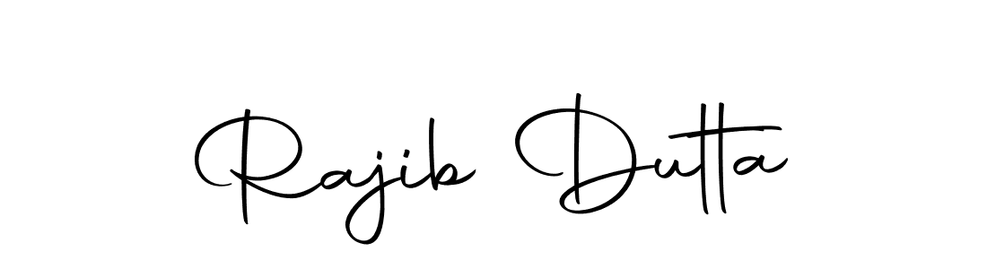 How to make Rajib Dutta signature? Autography-DOLnW is a professional autograph style. Create handwritten signature for Rajib Dutta name. Rajib Dutta signature style 10 images and pictures png