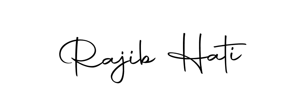 Design your own signature with our free online signature maker. With this signature software, you can create a handwritten (Autography-DOLnW) signature for name Rajib Hati. Rajib Hati signature style 10 images and pictures png
