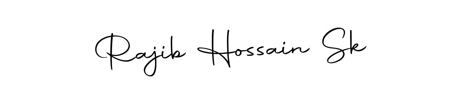 You should practise on your own different ways (Autography-DOLnW) to write your name (Rajib Hossain Sk) in signature. don't let someone else do it for you. Rajib Hossain Sk signature style 10 images and pictures png