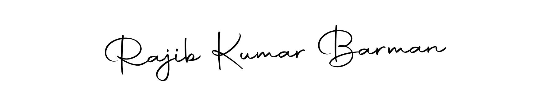 Use a signature maker to create a handwritten signature online. With this signature software, you can design (Autography-DOLnW) your own signature for name Rajib Kumar Barman. Rajib Kumar Barman signature style 10 images and pictures png