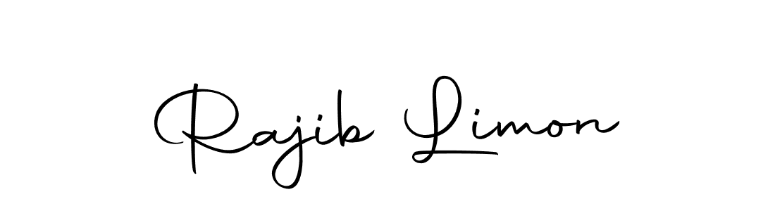 Use a signature maker to create a handwritten signature online. With this signature software, you can design (Autography-DOLnW) your own signature for name Rajib Limon. Rajib Limon signature style 10 images and pictures png