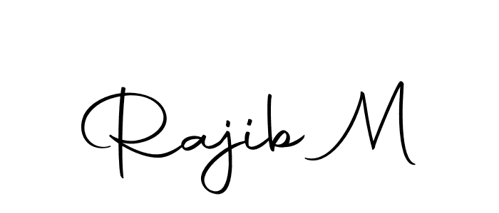 Make a short Rajib M signature style. Manage your documents anywhere anytime using Autography-DOLnW. Create and add eSignatures, submit forms, share and send files easily. Rajib M signature style 10 images and pictures png