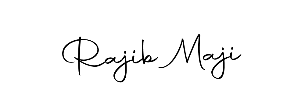 Create a beautiful signature design for name Rajib Maji. With this signature (Autography-DOLnW) fonts, you can make a handwritten signature for free. Rajib Maji signature style 10 images and pictures png