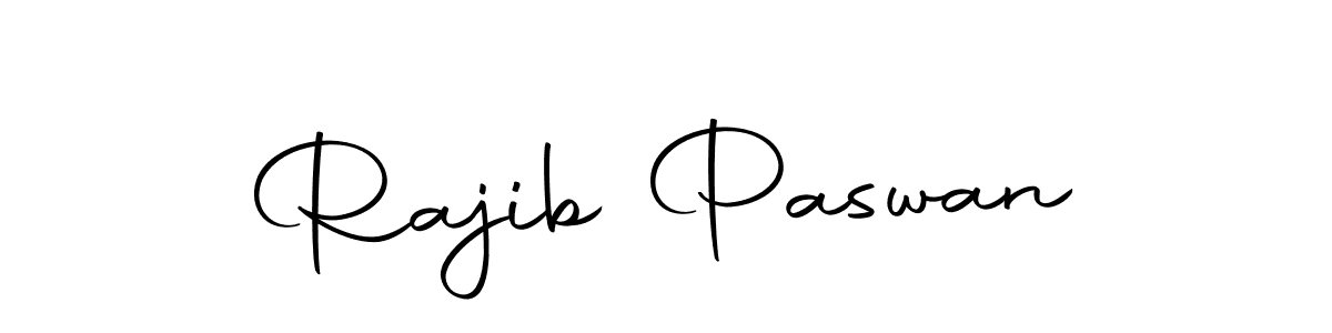 You should practise on your own different ways (Autography-DOLnW) to write your name (Rajib Paswan) in signature. don't let someone else do it for you. Rajib Paswan signature style 10 images and pictures png