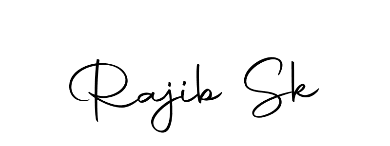 Use a signature maker to create a handwritten signature online. With this signature software, you can design (Autography-DOLnW) your own signature for name Rajib Sk. Rajib Sk signature style 10 images and pictures png