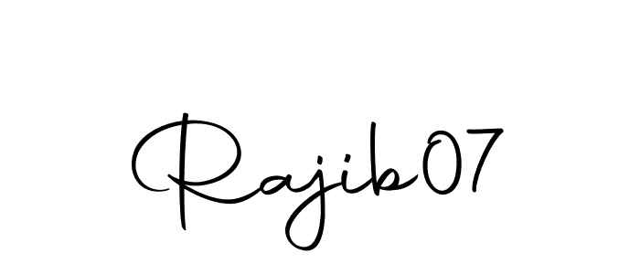 Also we have Rajib07 name is the best signature style. Create professional handwritten signature collection using Autography-DOLnW autograph style. Rajib07 signature style 10 images and pictures png