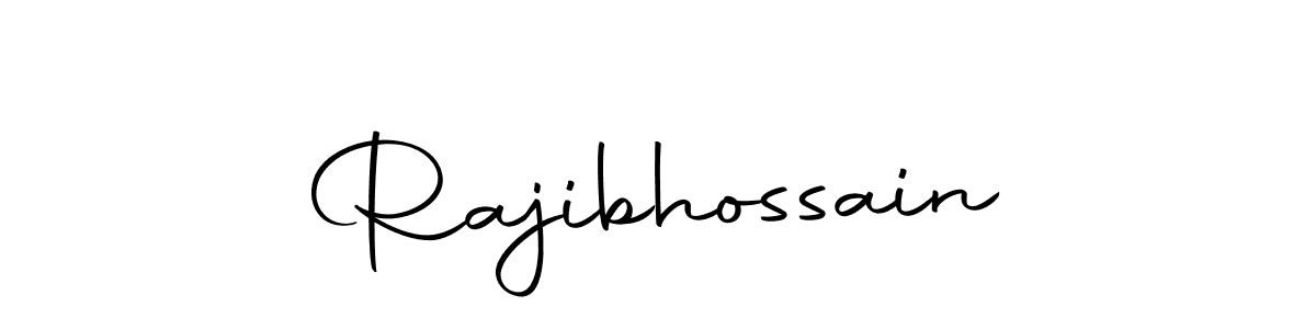 Make a beautiful signature design for name Rajibhossain. With this signature (Autography-DOLnW) style, you can create a handwritten signature for free. Rajibhossain signature style 10 images and pictures png