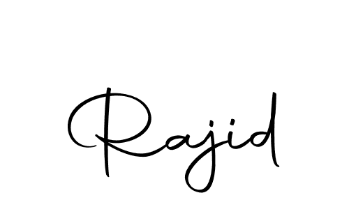 How to Draw Rajid signature style? Autography-DOLnW is a latest design signature styles for name Rajid. Rajid signature style 10 images and pictures png