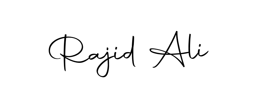 if you are searching for the best signature style for your name Rajid Ali. so please give up your signature search. here we have designed multiple signature styles  using Autography-DOLnW. Rajid Ali signature style 10 images and pictures png